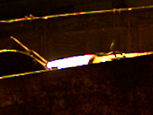 Lanczos4 scaling preserving sharp edges with visible ringing around high-contrast boundaries.